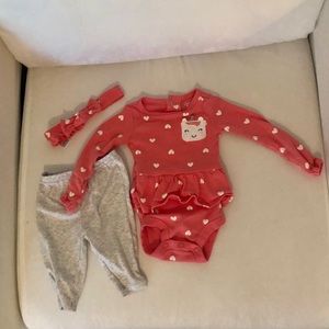 3 piece newborn UNICORN set!